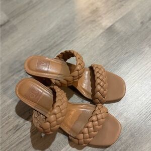 Braided Tan Sandals